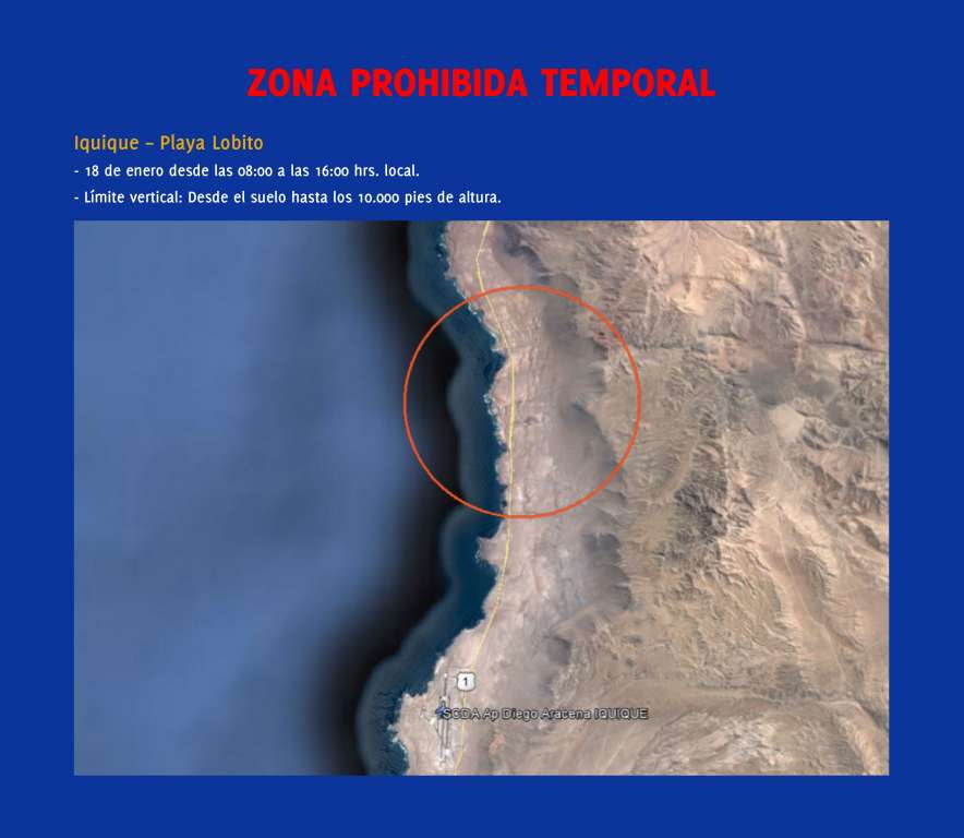 Iquique zona prohibida