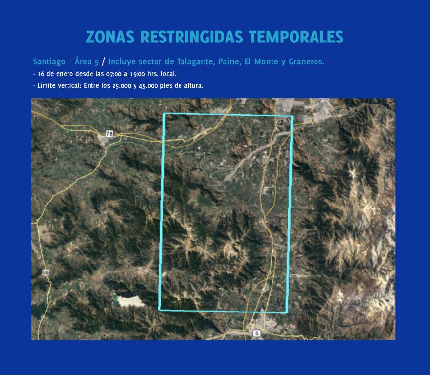 Santiago zona prohibida