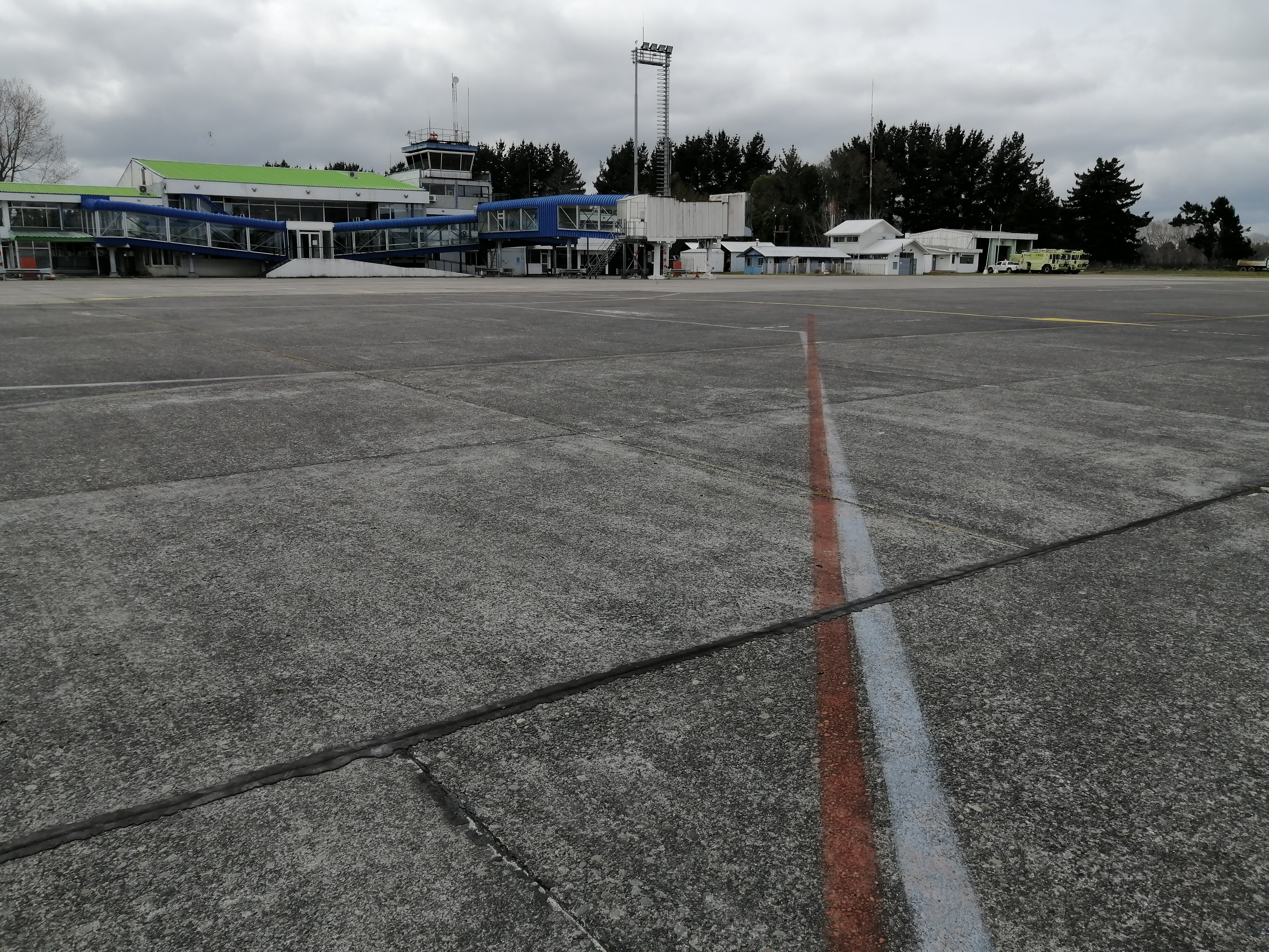 Losa y estacionamiento remoto